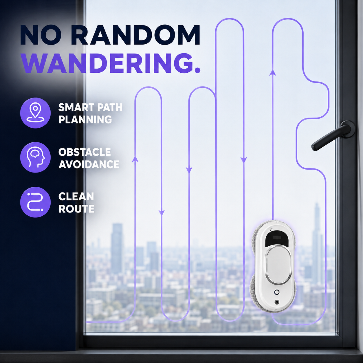 Smart Window Cleaning Robot