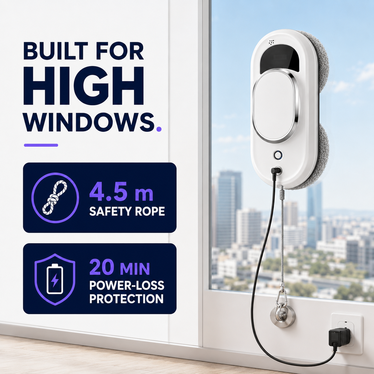 Smart Window Cleaning Robot